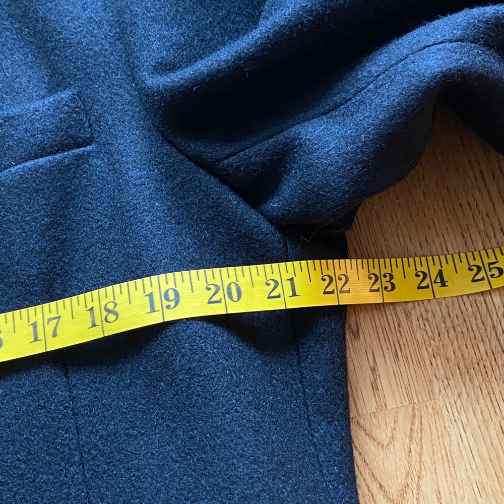 VINTAGE Falcone classic men's wool double breasted fully lined.overcoat Size M/L - Picture 13 of 14